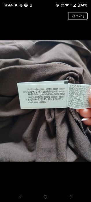 Bluzeczka oversize Massimo Dutti M