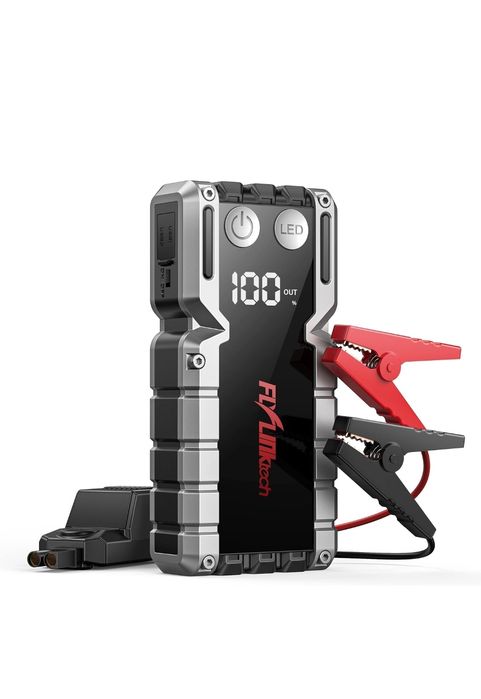 Arrancador de baterias e carregador de carros