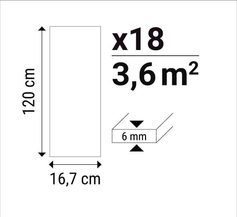 Revestimento de parede de PVC ARTENS BALI MADEIRA AZUL