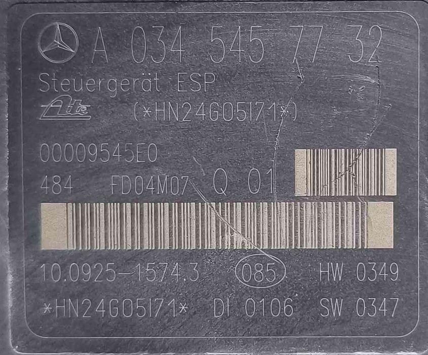 ABS | MERCEDES-BENZ | C-CLASS (W203) [05.2000 - 12.2007]