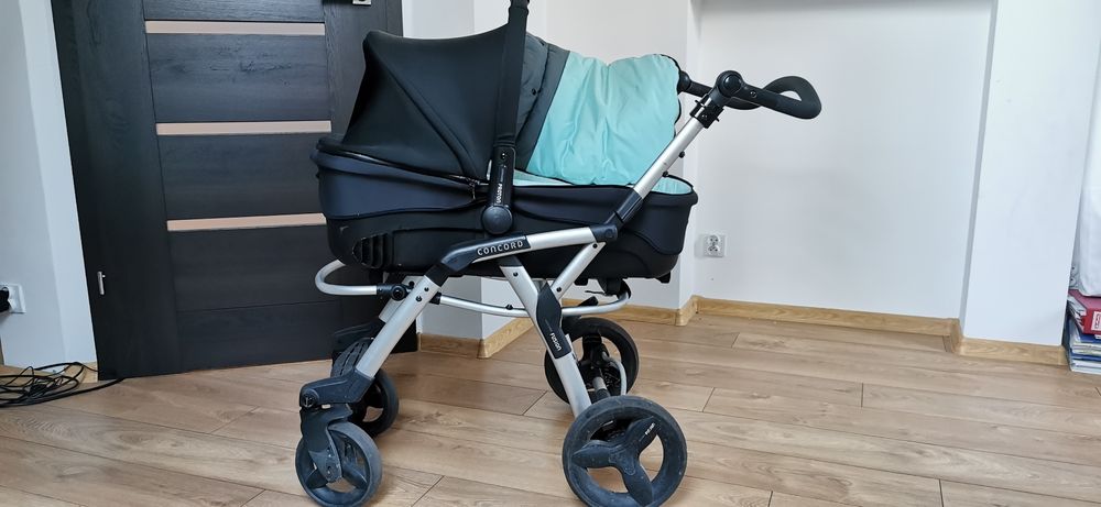 Wózek Concord Fusion + fotelik gondola spacerówka dodatki, łóżeczko