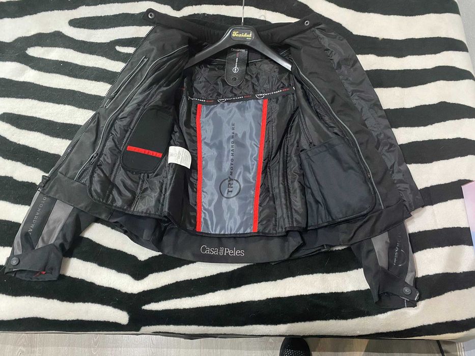 Casaco Motard Casa das Peles, Tam. correspondente ao S, Unisexo, NOVO