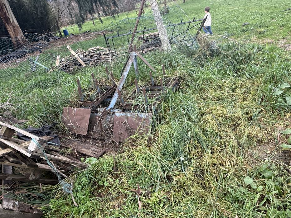 Grades carrinha e gamela