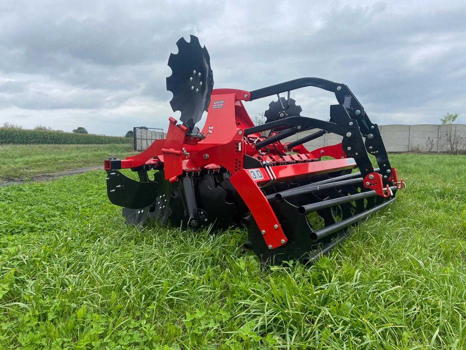 Brona Agregat Talerzowy Uprawowo Siewny EURO MASZ 2,5m 2,7m 3m raty