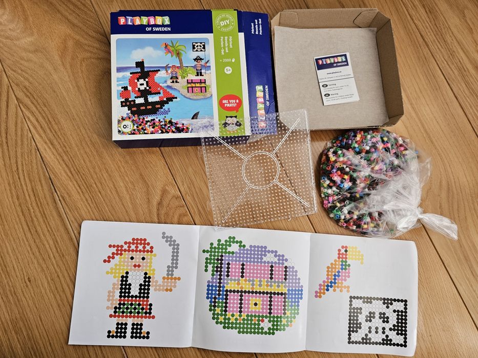 Koraliki do układania i naprasowania Playbox