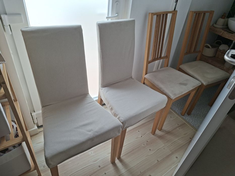 4 cadeiras Ikea (vendidas em conjunto)