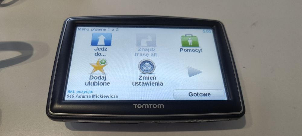Uchwyt Nawigacja TOMTOM XXL- uzywany ale w super stanie plus pokrowiec, ładowarka i uchwyt