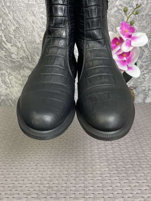 Dr. Martens ботинки сапожки 39 размер женские кожаные черные