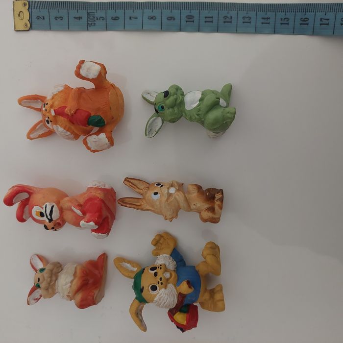 Figurki królika PRL