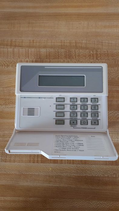 Sistema de alarme Ademco Vista-25SP completo para habitação (usado)