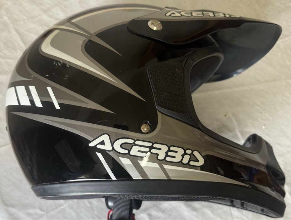 Capacete Motocros Helmet Acerbis Tamanho Size M