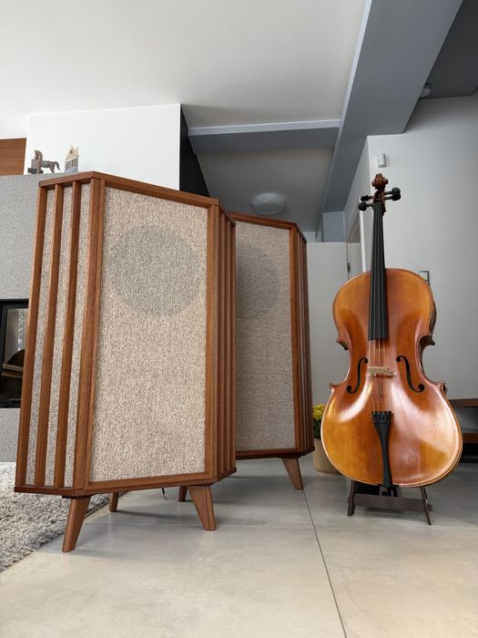 Kolumny York Corner,  Tannoy Gold Monitor, HPD, Silver, RED 15"