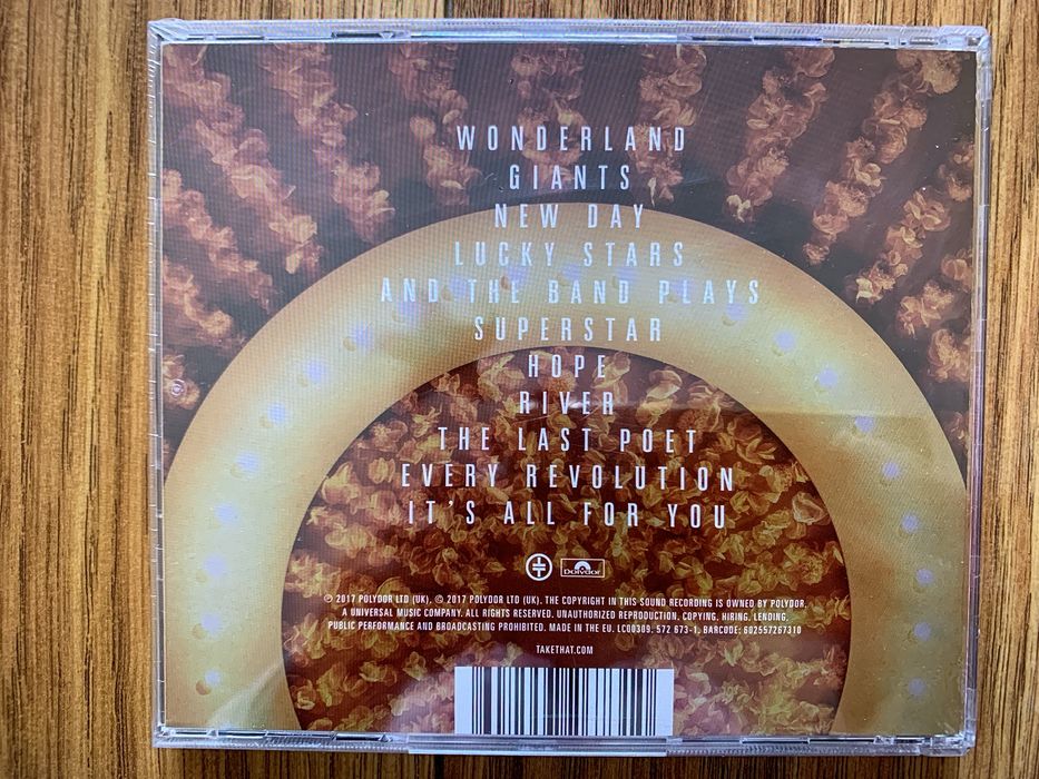 Take That - Wonderland - cd - Novo e Selado