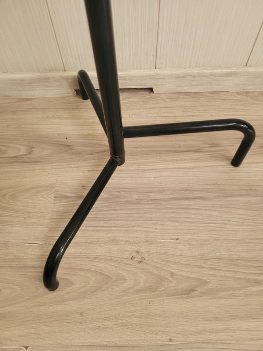 wieszak wolnostojący Rutger andersson ikea vintage czarny lata 80