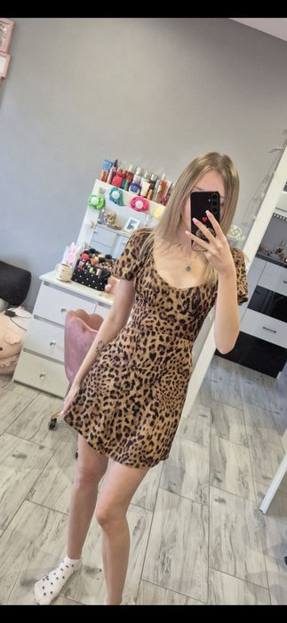 Letnia sukienka z panterke