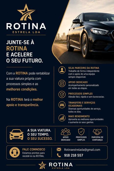 Queres rentabilizar a tua viatura própria no TVDE?