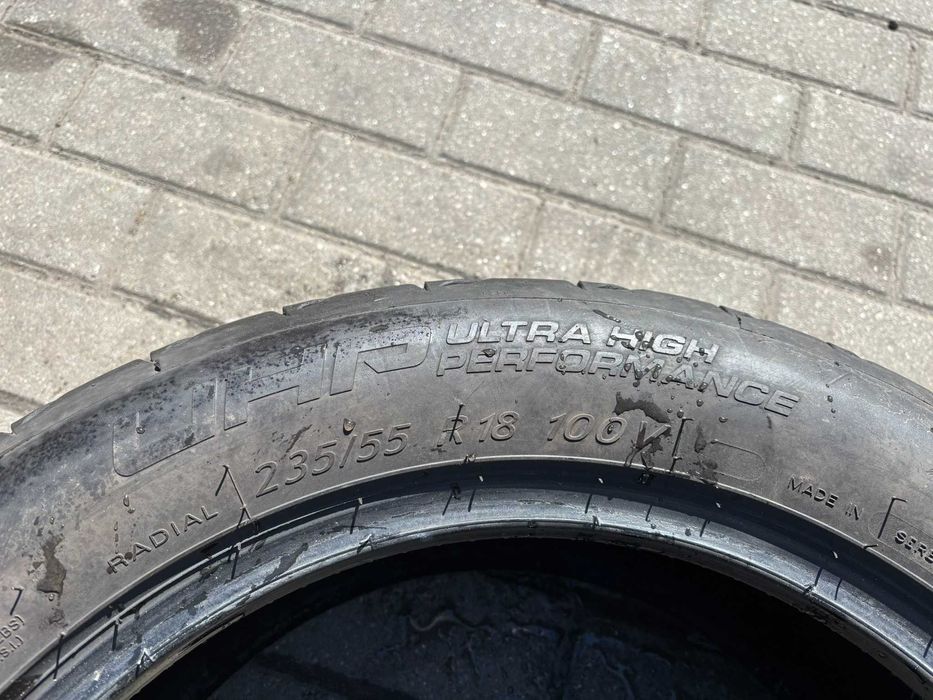 4X OPONY LETNIE 235/55R18 100V Taurus UHP Ultra High Performance RANT OCHRONNY 7MM 2020R SPRAWDZONE CAŁE! #280423