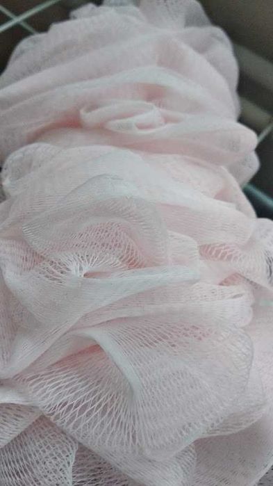 Мочалка для душа на ручке