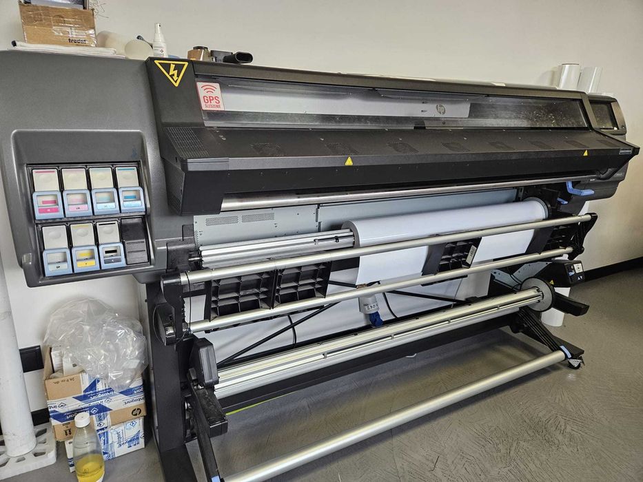 Sprzedam zestaw druk wielkoformatowy : RF640 + HP 360 + Summa D120