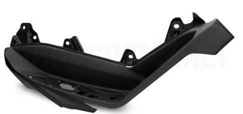 Carenagem assoalho Yamaha N-Max 2015,2020 preta