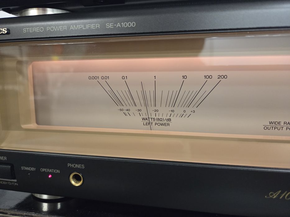 Wzmacniacz Technics SE-A1000 przedwzmacniacz SU-C1000