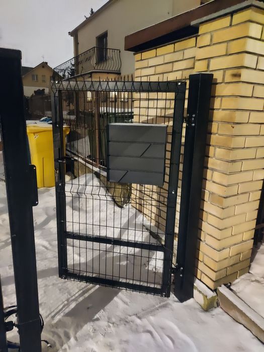 Brama +furtka panelowa