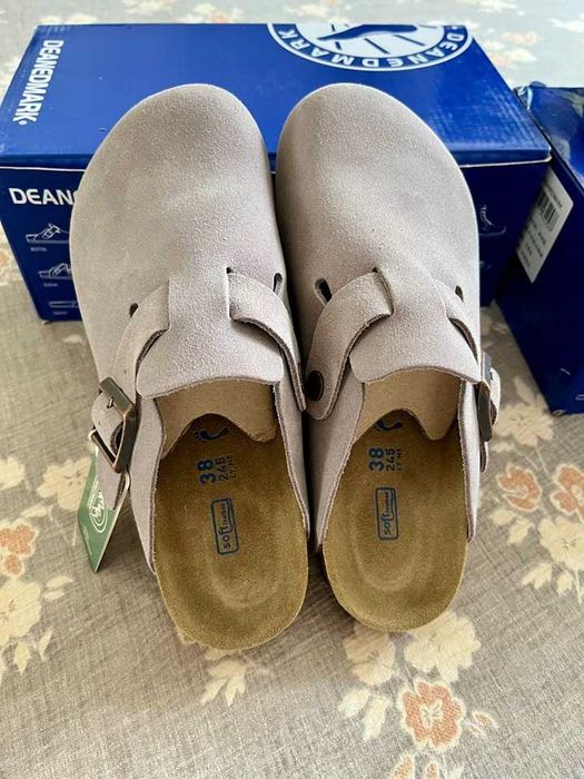 Birkenstock Boston beżowe r.37