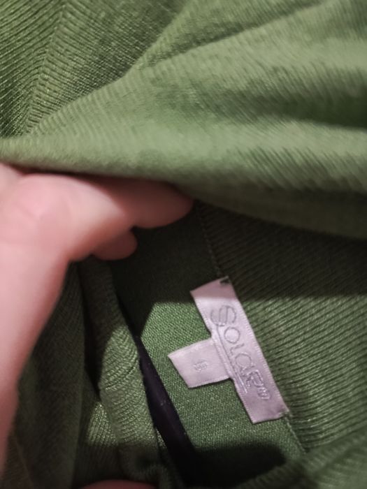 Solar półgolf bezrękawnik bluzka koszulka zielona