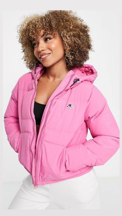 Новая зимняя куртка Champion M Pink