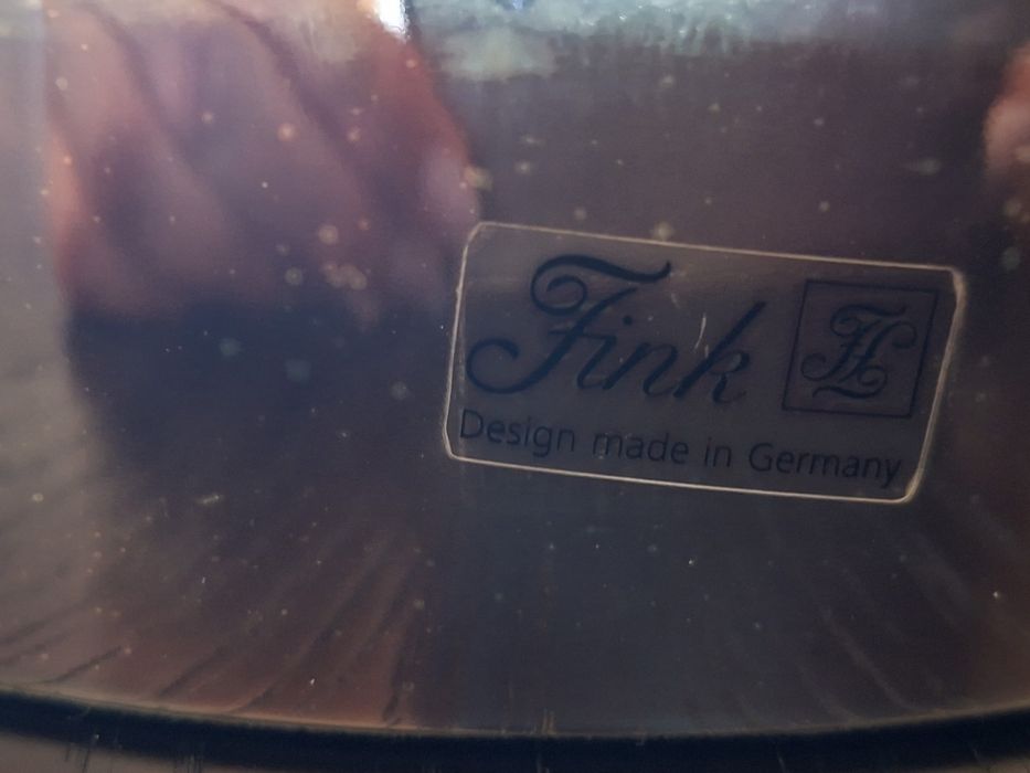 Castiçais vidro Fink