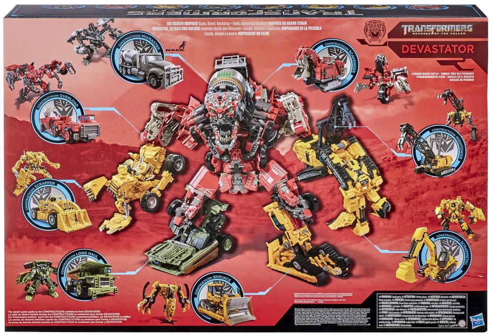 Transformers DEVASTATOR 8w1Generations Studio Series