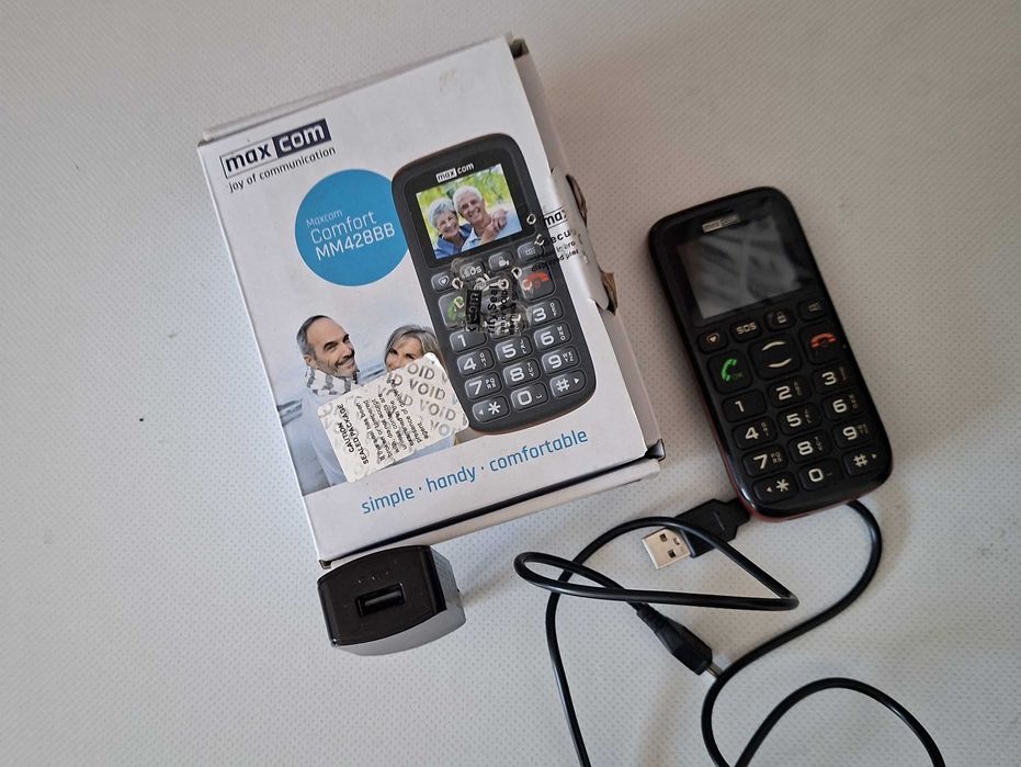 Telemovel para seniores - Maxcom MM428BB