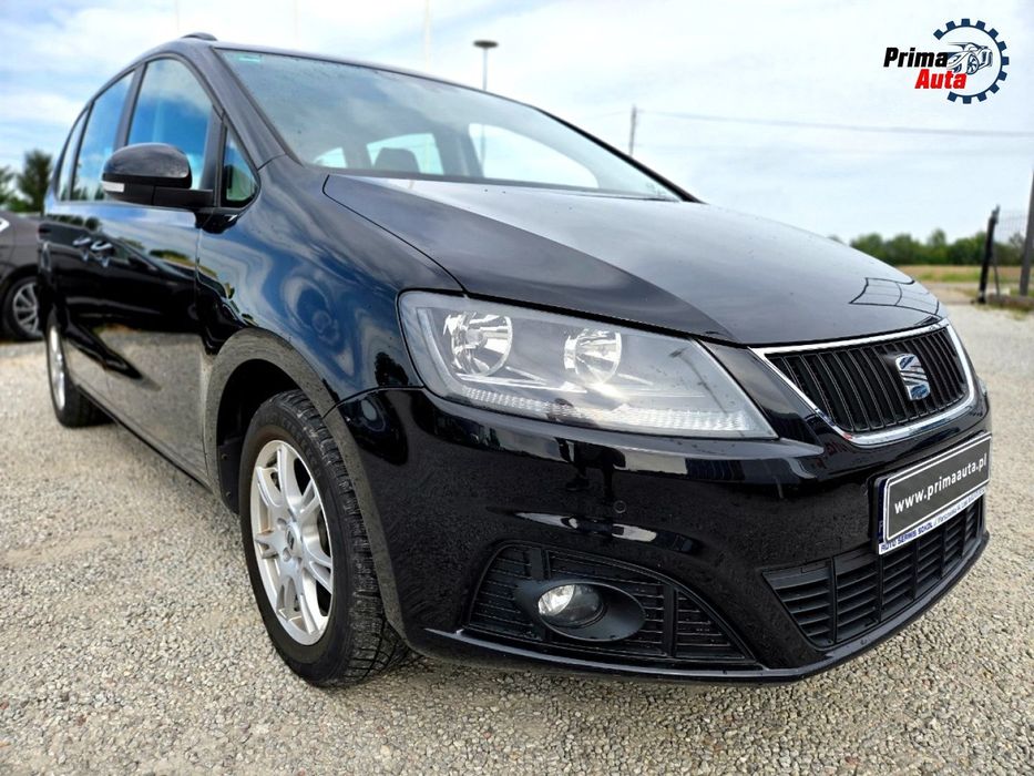 Seat Alhambra 2.0 TDI 140KM - duże rodzinne, 7osobowy, nawigacja, tempomat