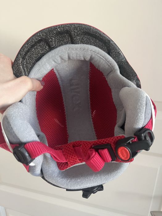 Kask narciarski Uvex różowy manic pro pink met 51-55 cm