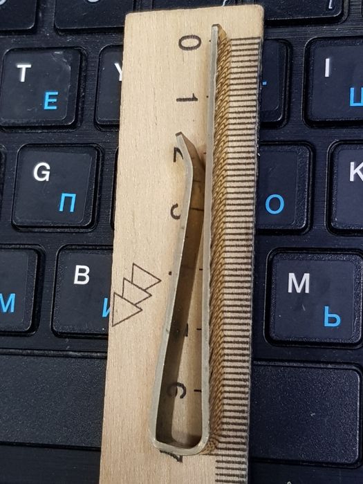 Зажим для денег "Nanasii" Позолота .