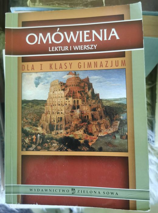 Omówienia lektur i wierszy dla gimnazjum