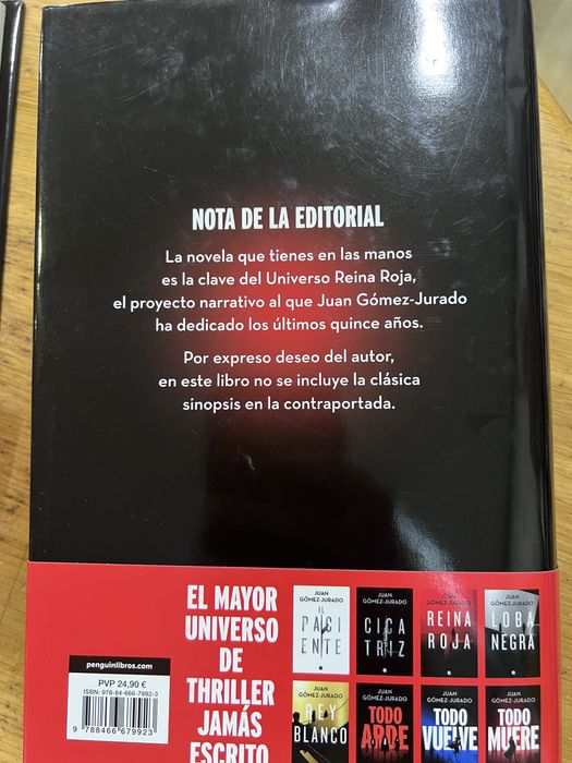 Livro Todo Muere - Juan Gómez-Jurado (Novo)