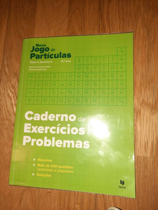 Caderno de exercícios física e quimica 11°ano