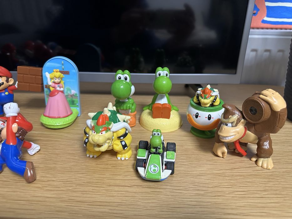 модельки Nintendo Mario Luigi Peach Bowser Donkey Kong Yoshi Mcdonalds
