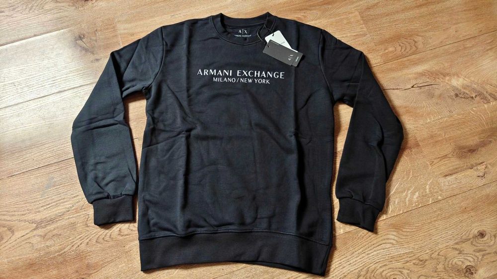 Armani Exchange bluza nowa męska ciemny granat AX L XL XXL XXXL