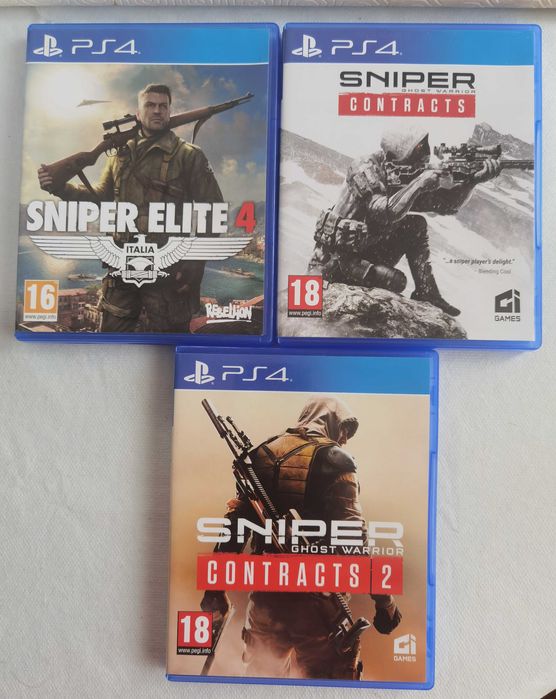 Lote snipers - ps4 (como novos)