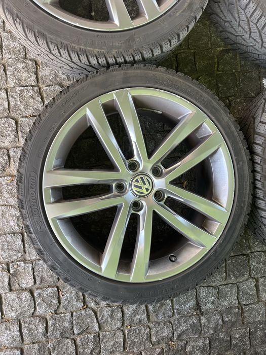 Jantes 18” 5x112 Originais VW Golf mk7 C/pneus