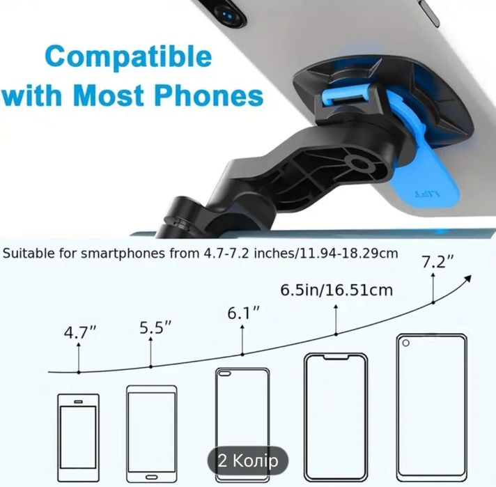 Тримач для телефону на мотоциклі quad lock
