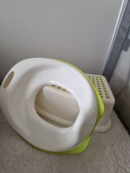 Ikea nakładka na wc i podnóżek dla dziecka