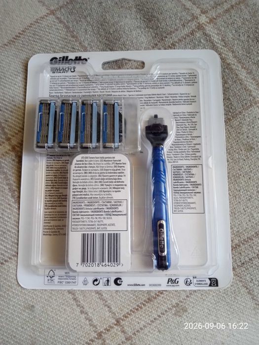 Gillette , Mach 3 .
