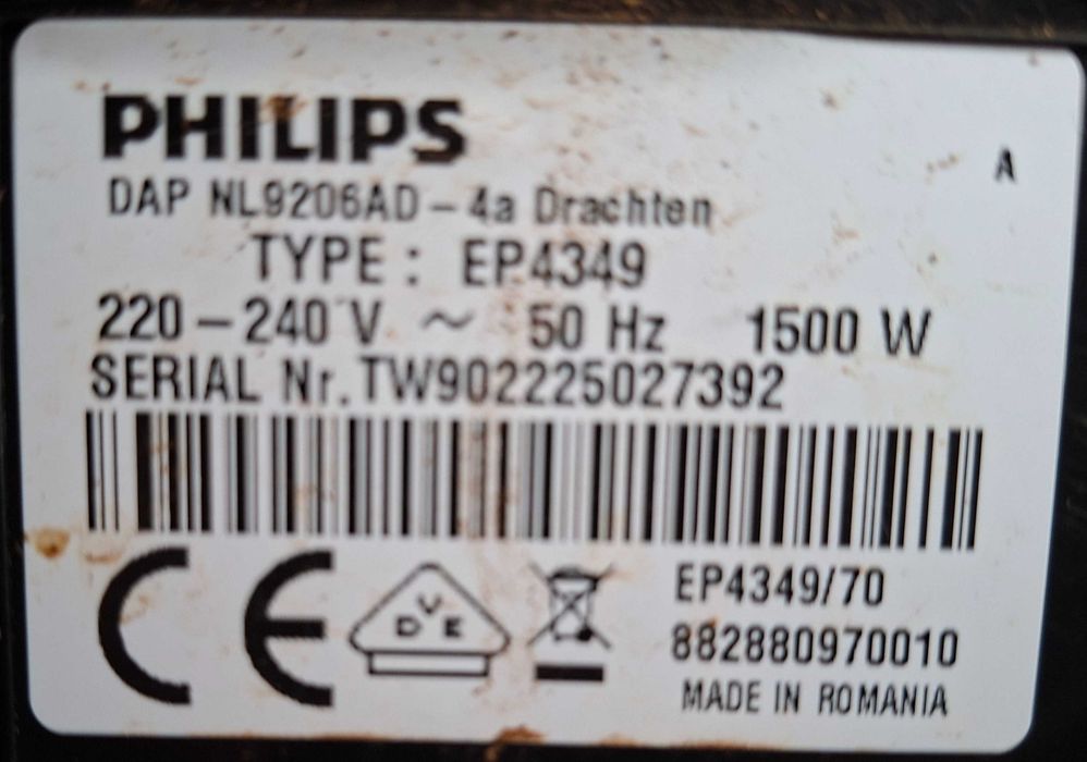 Máquina de Café Philips EP4349 (peças)