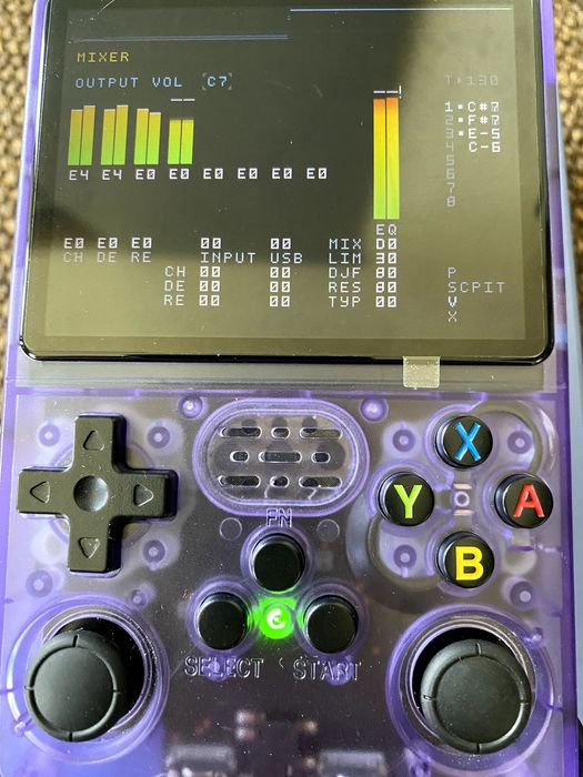 R36S - Dirtywave - M8 Tracker - Headless