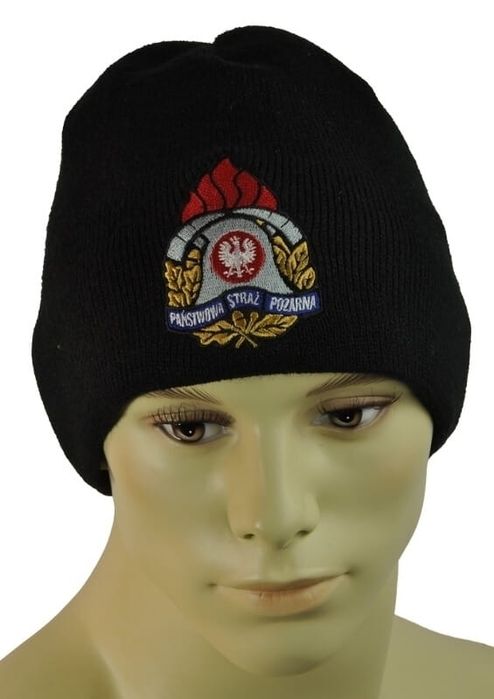 Czapka zimowa PSP z Polarem Państwowa Straż Pożarna