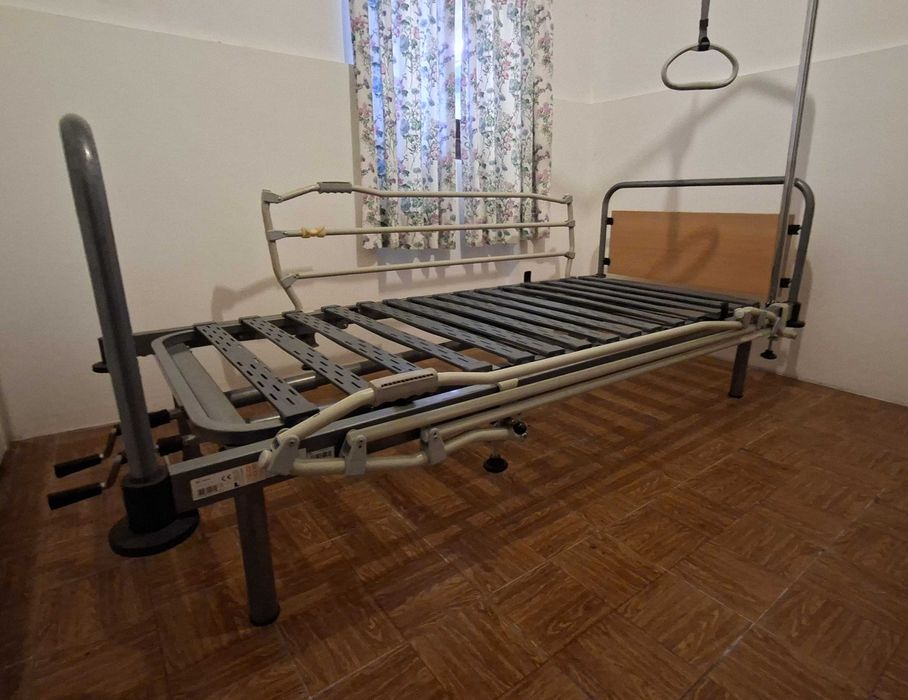 Cama articulada manual com colchão
