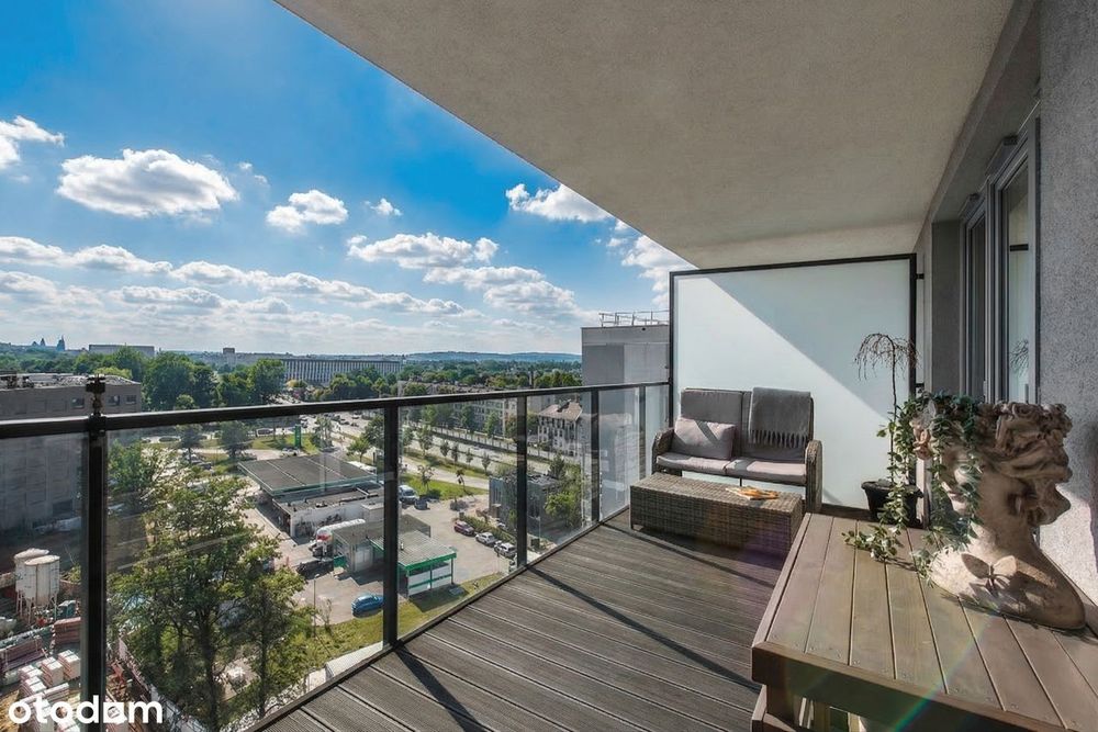 130 m2 widokowy taras, sauna i garaż